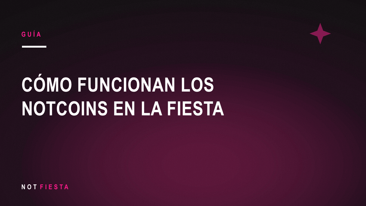 Cómo funcionan los NotCoins en la fiesta