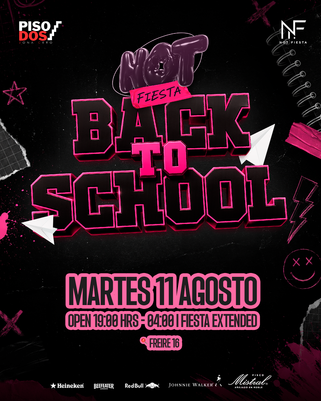 Flyer NOT FIESTA BACK TO SCHOOL